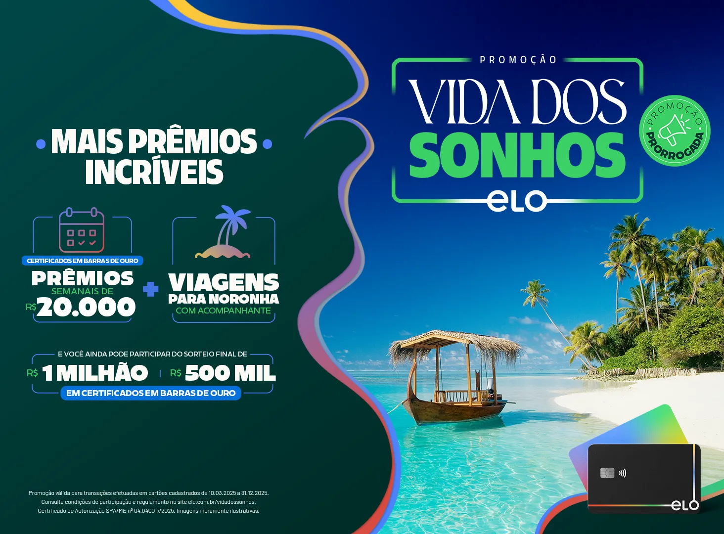 banner promo vida dos sonhos