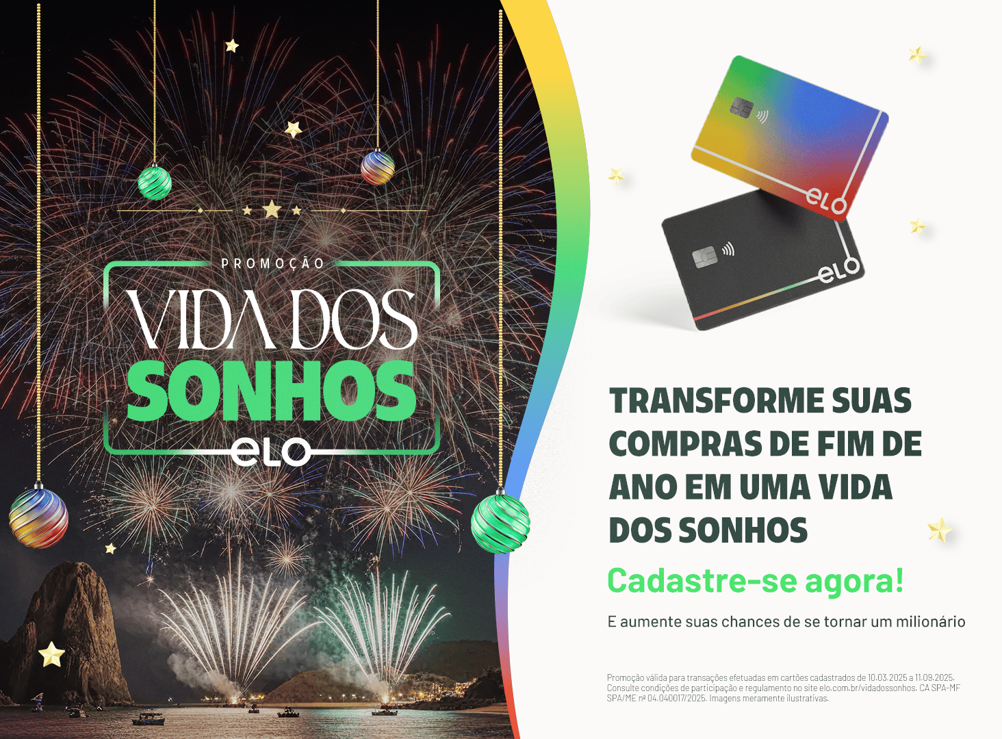 banner promo vida dos sonhos