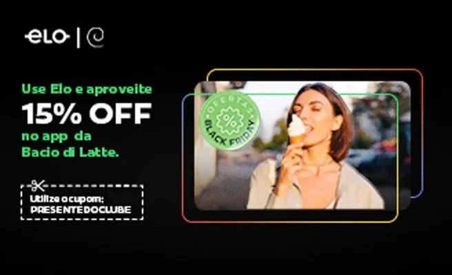imagem de promoção Bacio di Latte descontos com o cupom
