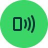 Logo para aproximar cartão no app Xpays