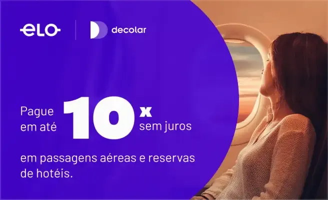 banner decolar e elo com parcelamento de até 10x sem juros